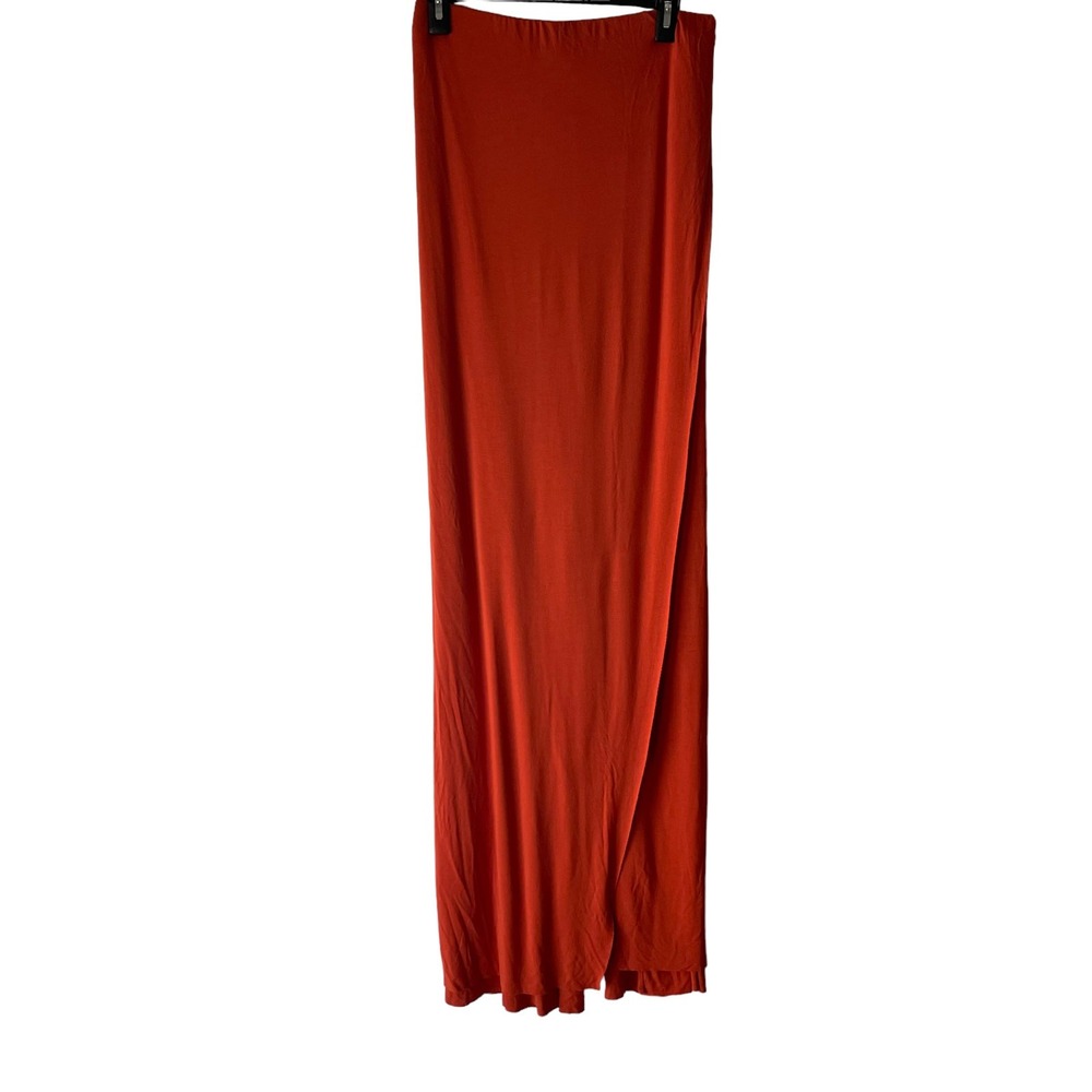 FP Beach NWOT Women's Size‎ Small Orange Maxi Tube Top Sleeveless Dress